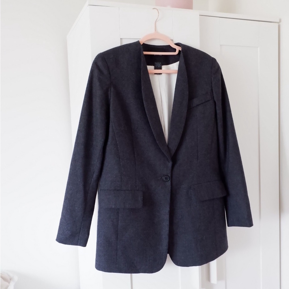 SMYTHE Classic Wool Single Breasted Blazer